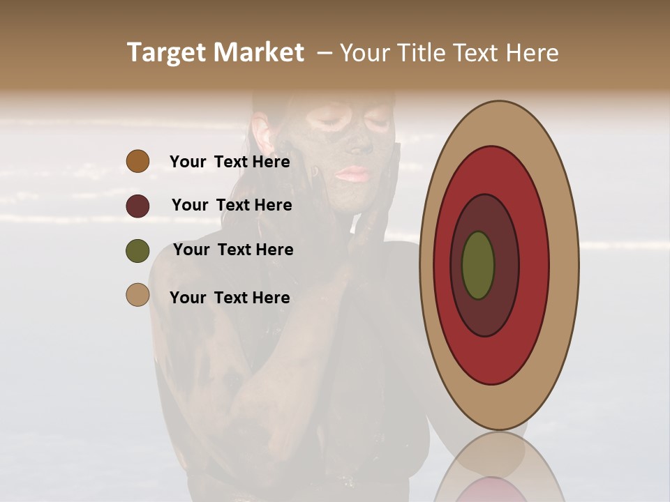 Horizontal Treatment Beauty PowerPoint Template