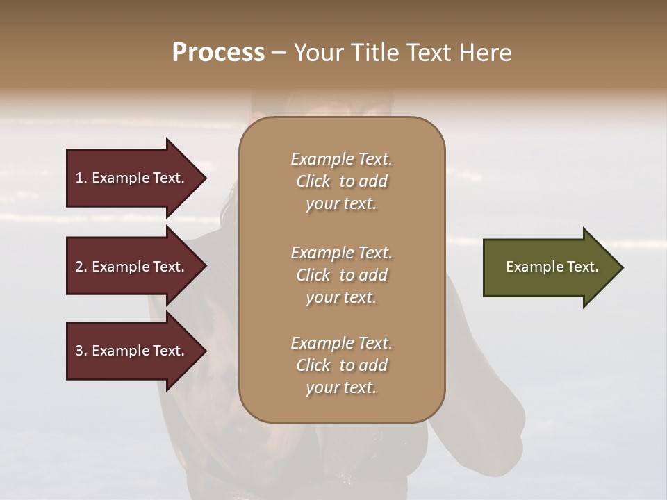 Horizontal Treatment Beauty PowerPoint Template