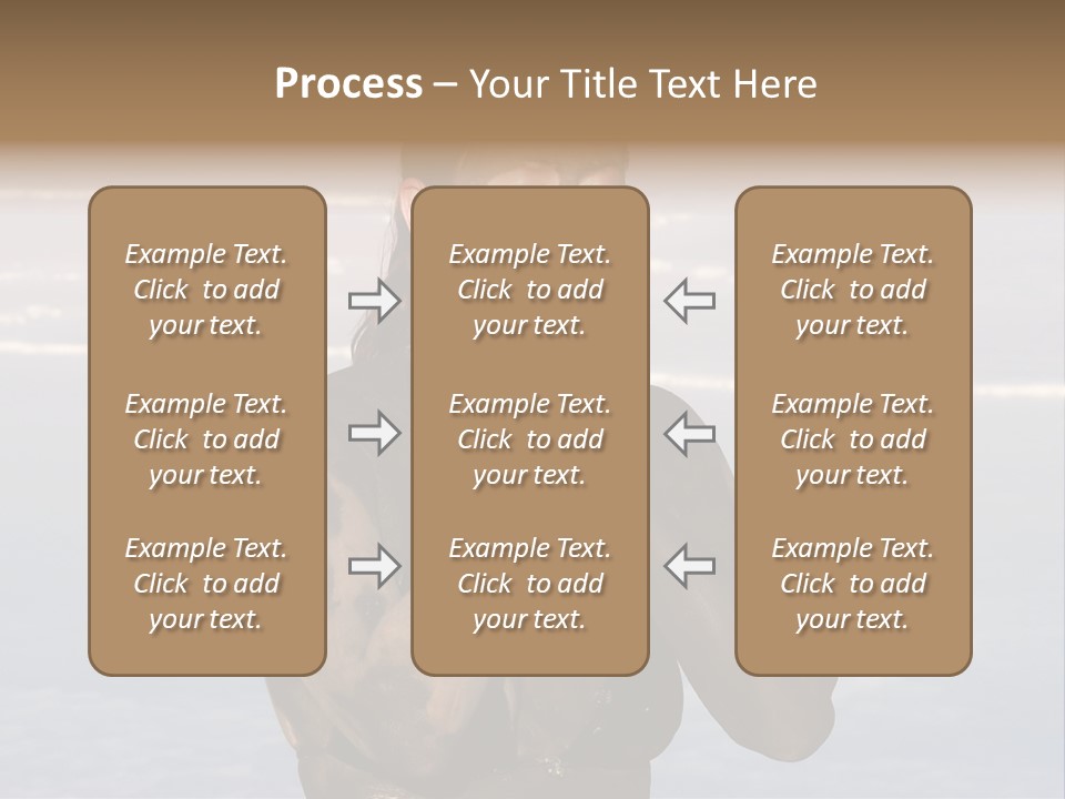 Horizontal Treatment Beauty PowerPoint Template