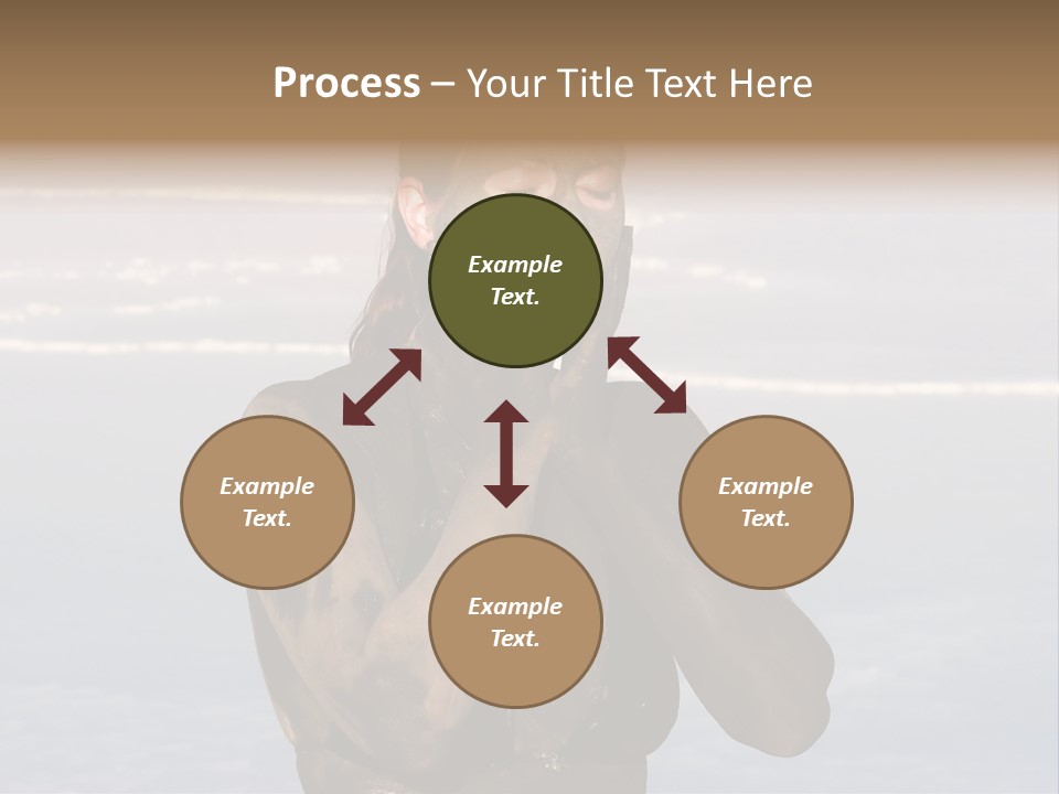 Horizontal Treatment Beauty PowerPoint Template