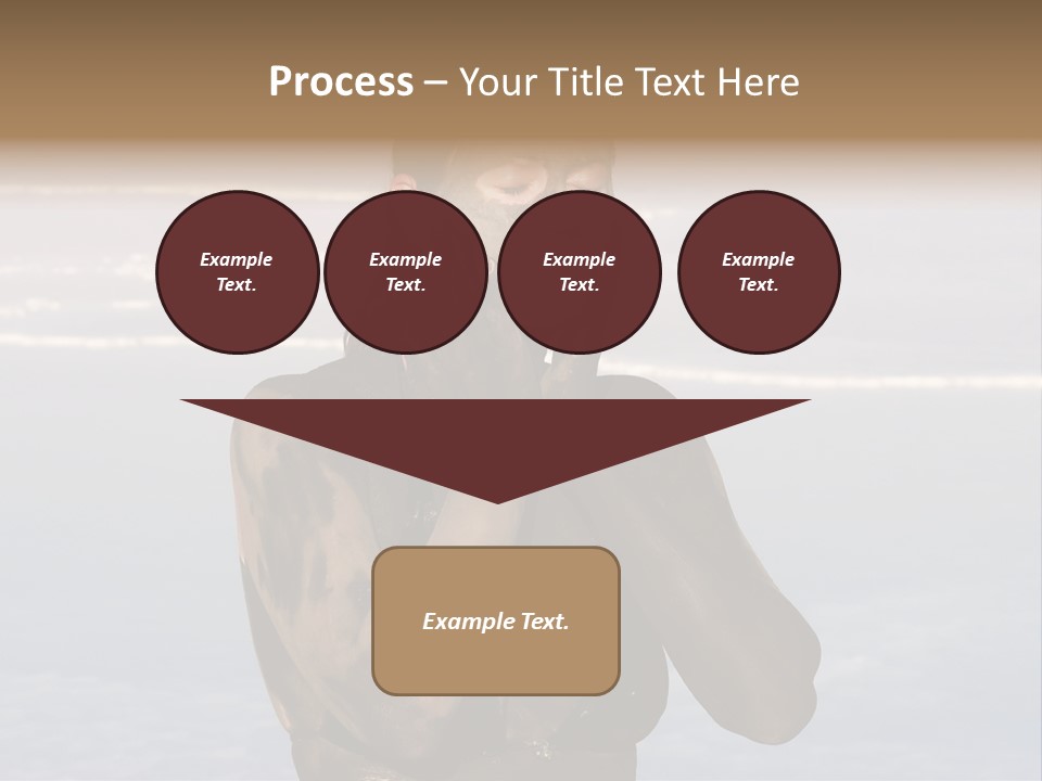 Horizontal Treatment Beauty PowerPoint Template