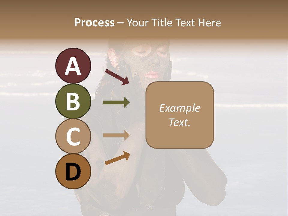 Horizontal Treatment Beauty PowerPoint Template