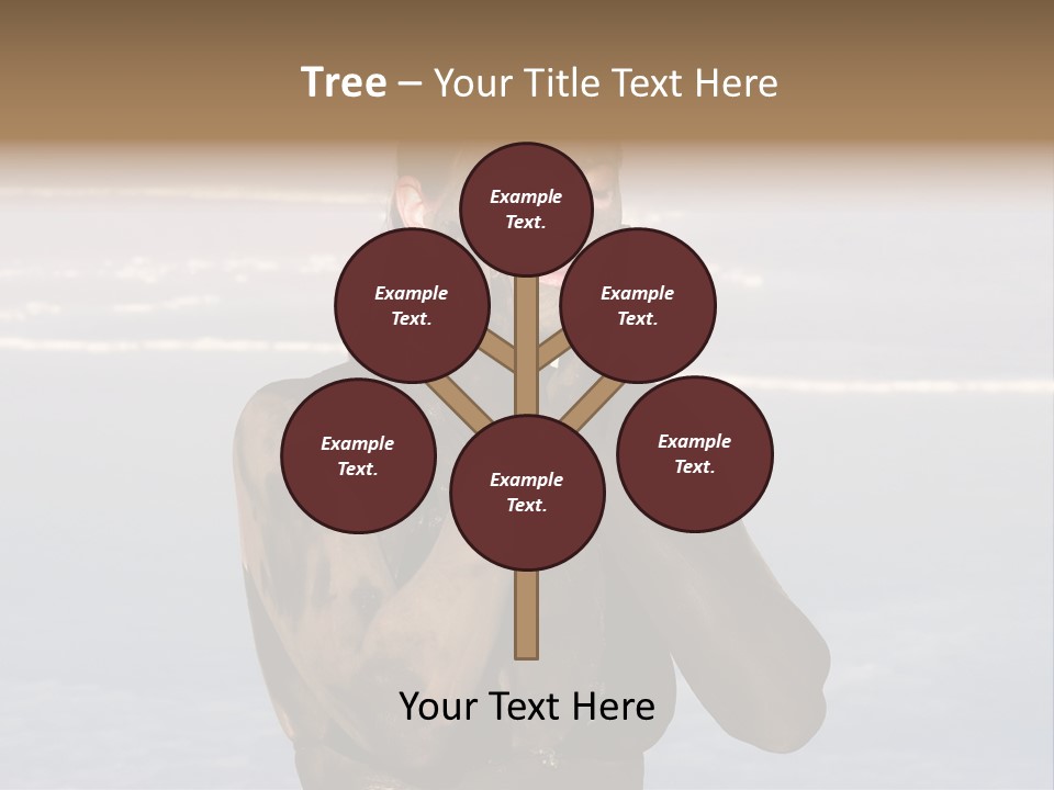 Horizontal Treatment Beauty PowerPoint Template