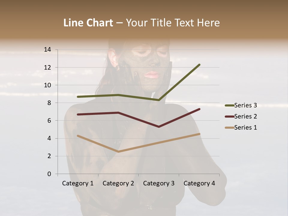 Horizontal Treatment Beauty PowerPoint Template