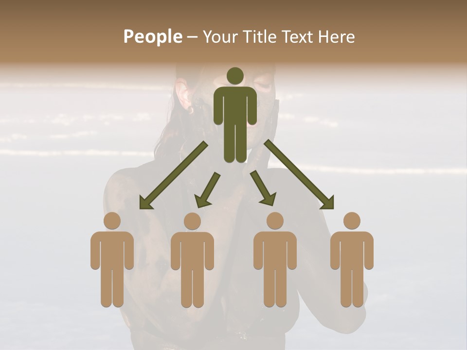 Horizontal Treatment Beauty PowerPoint Template