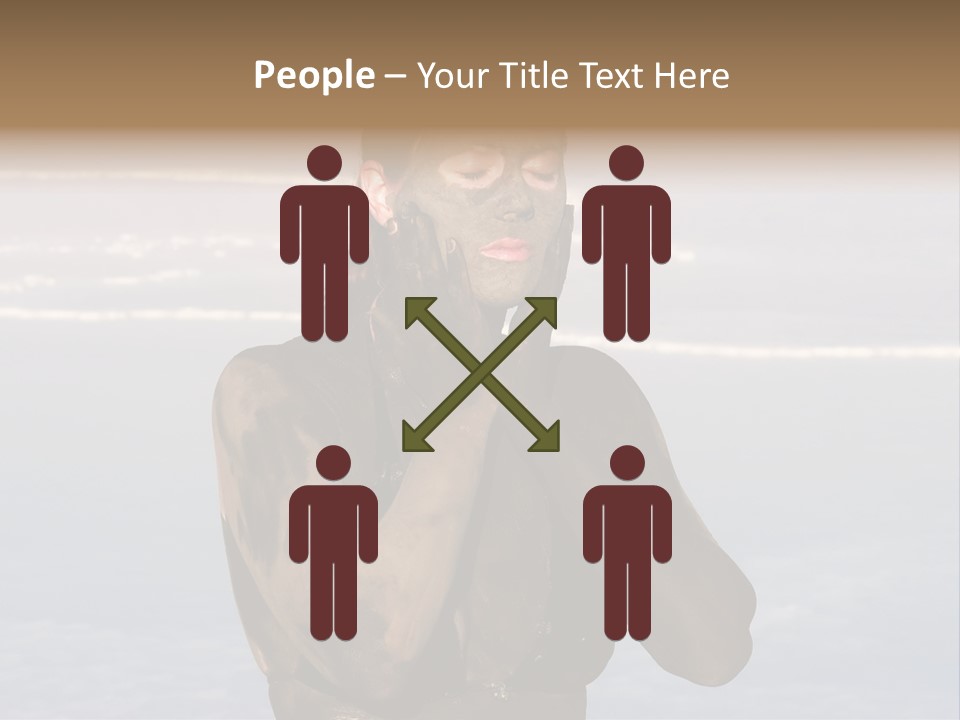 Horizontal Treatment Beauty PowerPoint Template