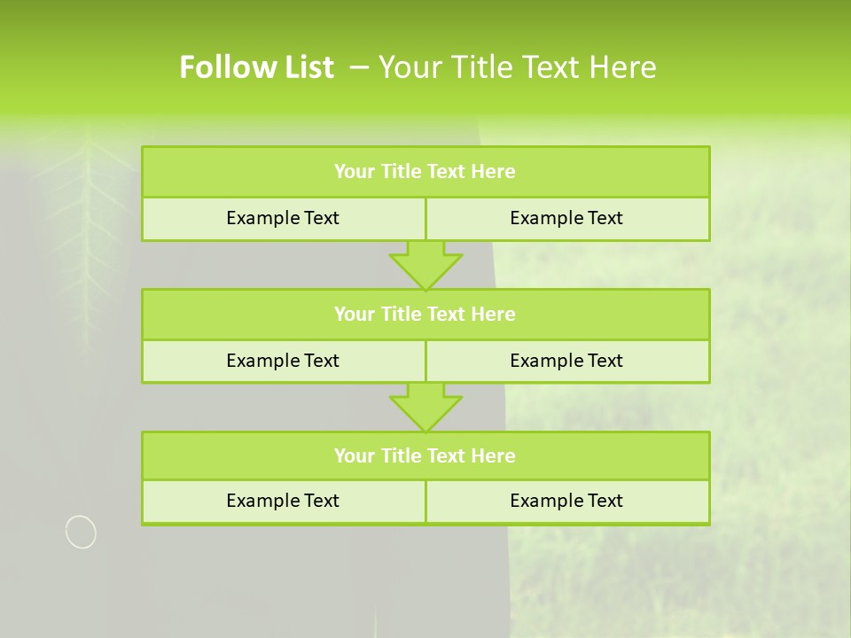 Weather Worker Tree PowerPoint Template