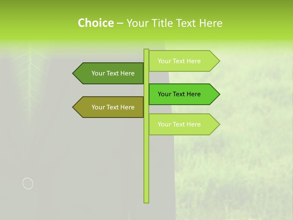 Weather Worker Tree PowerPoint Template