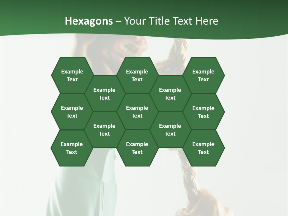 Risk Persistence Hand PowerPoint Template