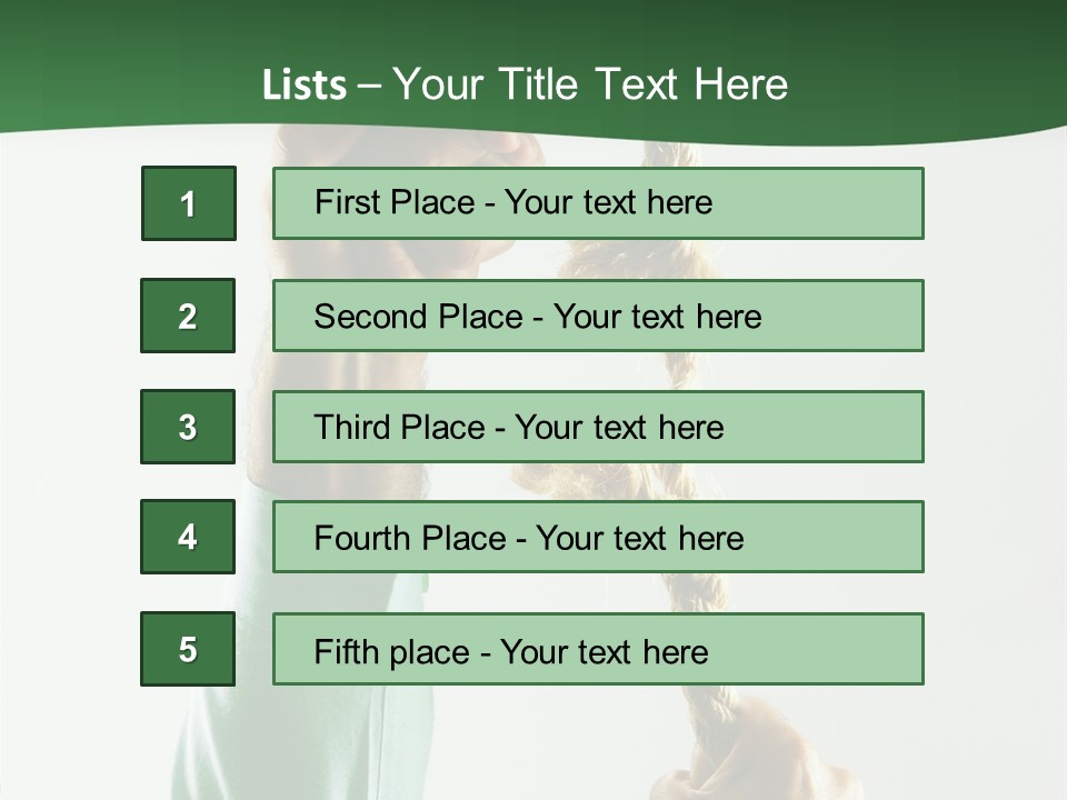 Risk Persistence Hand PowerPoint Template