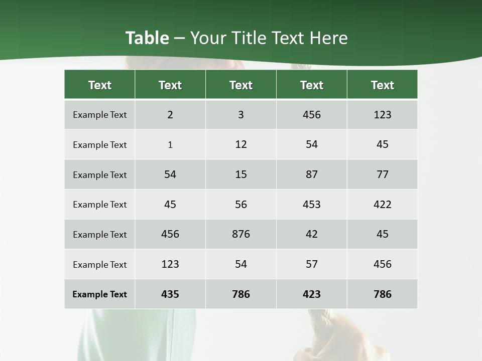 Risk Persistence Hand PowerPoint Template
