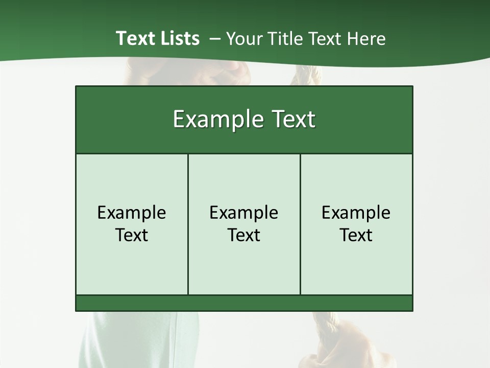 Risk Persistence Hand PowerPoint Template