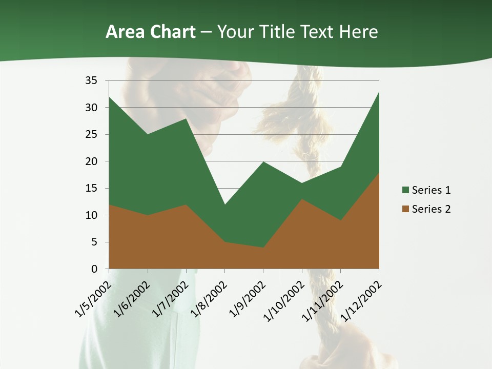Risk Persistence Hand PowerPoint Template