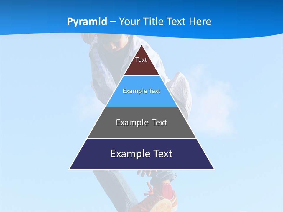 Skating Summer Young PowerPoint Template