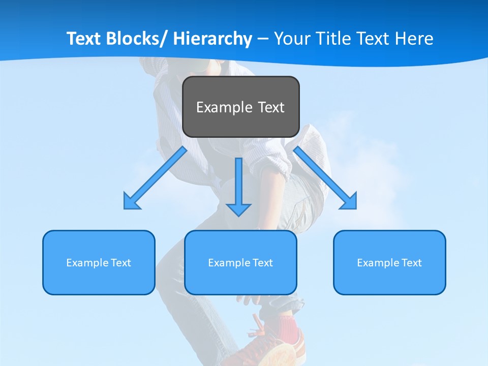 Skating Summer Young PowerPoint Template
