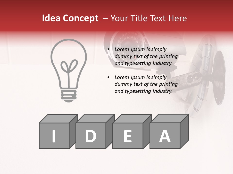 View Watching Technology PowerPoint Template