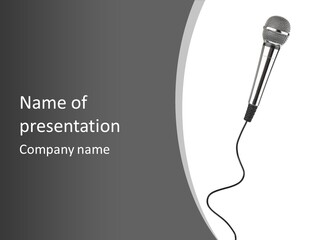 Information Performance White PowerPoint Template