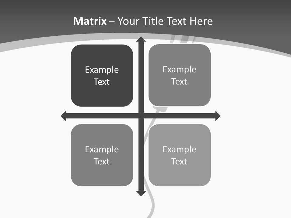 Information Performance White PowerPoint Template