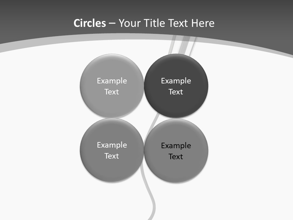 Information Performance White PowerPoint Template