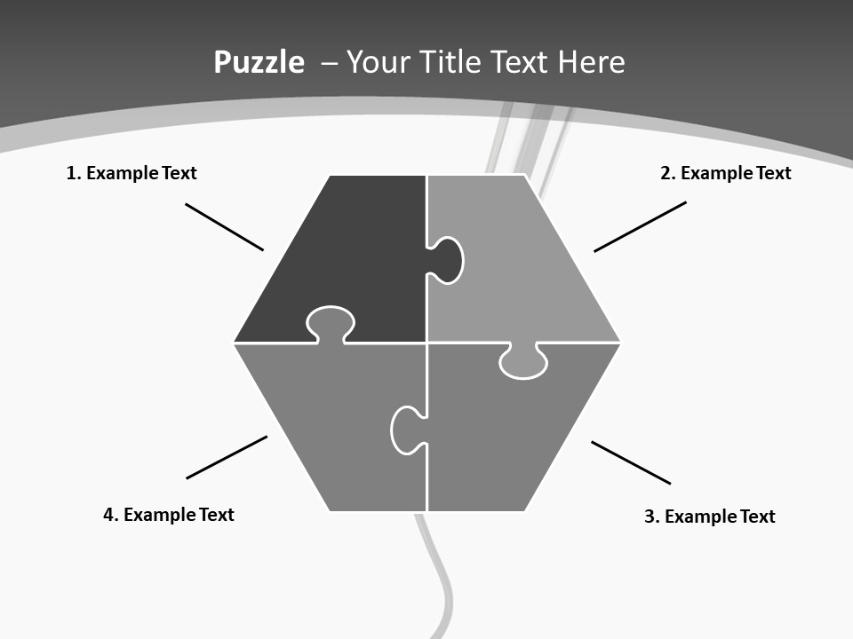 Information Performance White PowerPoint Template
