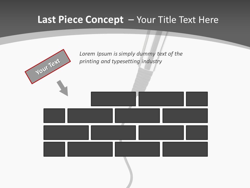 Information Performance White PowerPoint Template