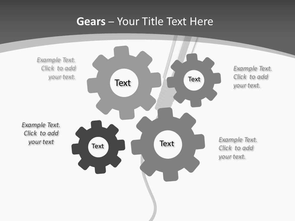 Information Performance White PowerPoint Template