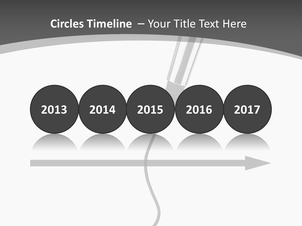 Information Performance White PowerPoint Template