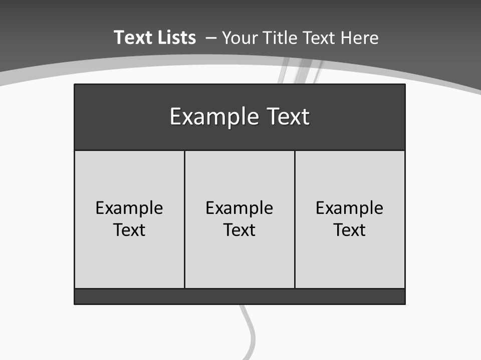 Information Performance White PowerPoint Template