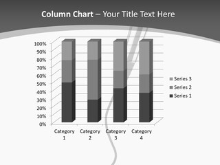 Information Performance White PowerPoint Template