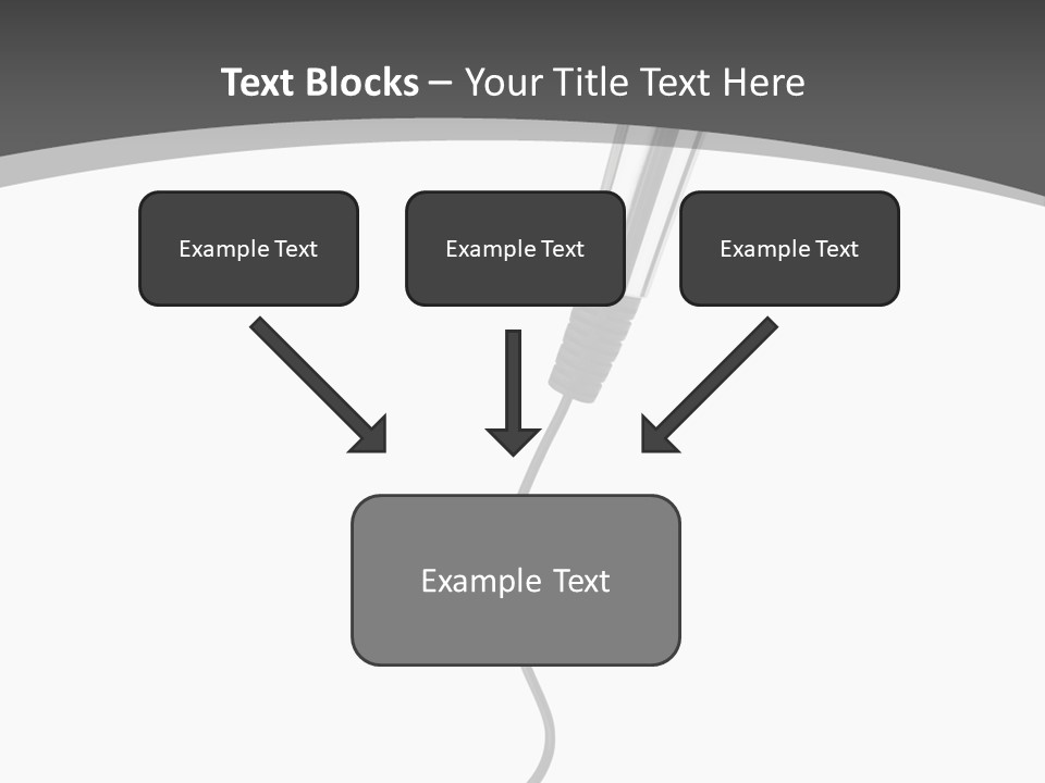 Information Performance White PowerPoint Template