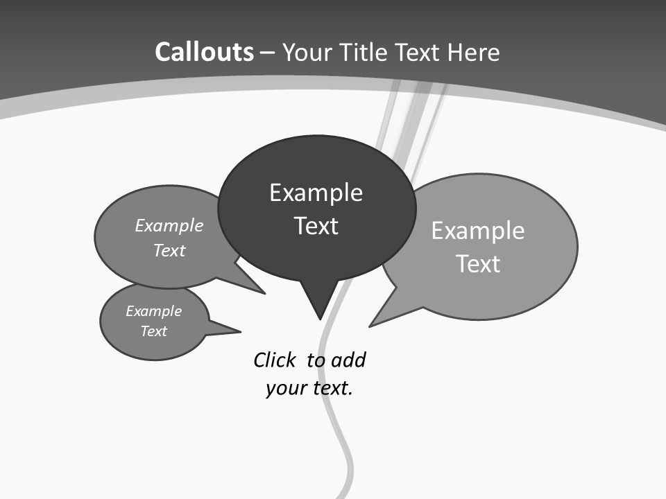 Information Performance White PowerPoint Template