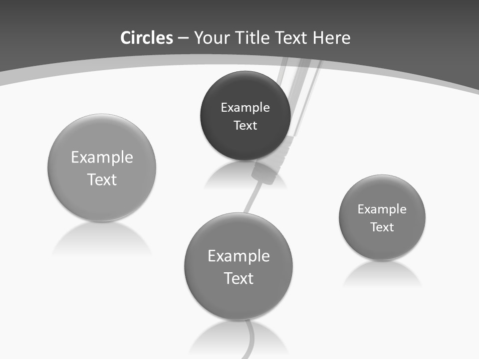 Information Performance White PowerPoint Template