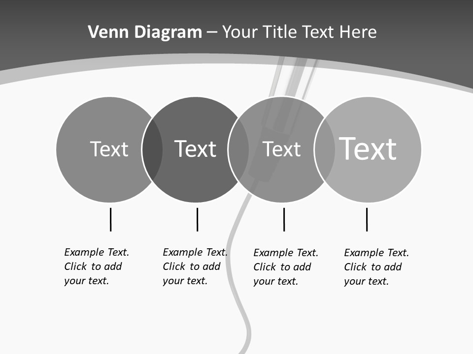 Information Performance White PowerPoint Template