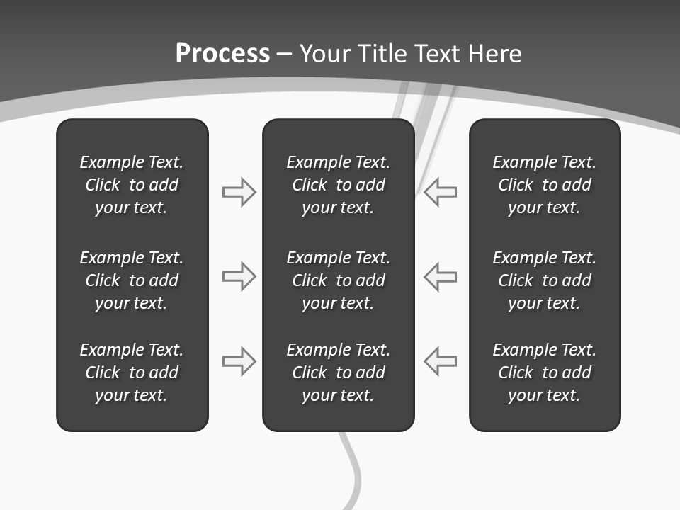 Information Performance White PowerPoint Template