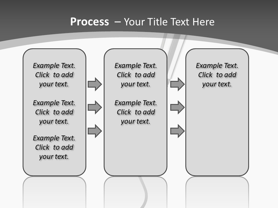 Information Performance White PowerPoint Template