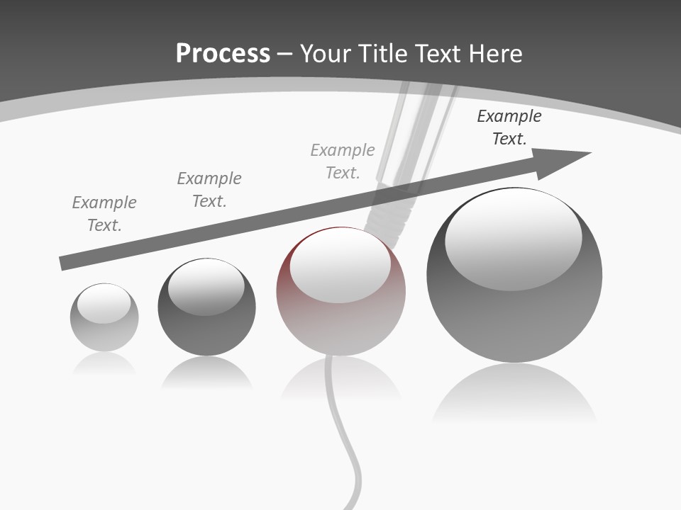 Information Performance White PowerPoint Template