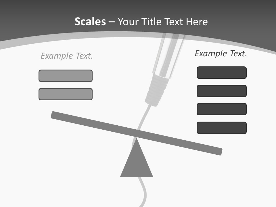 Information Performance White PowerPoint Template