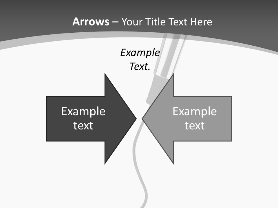 Information Performance White PowerPoint Template