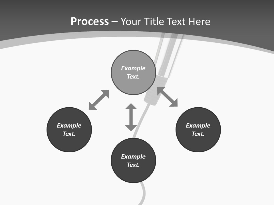 Information Performance White PowerPoint Template