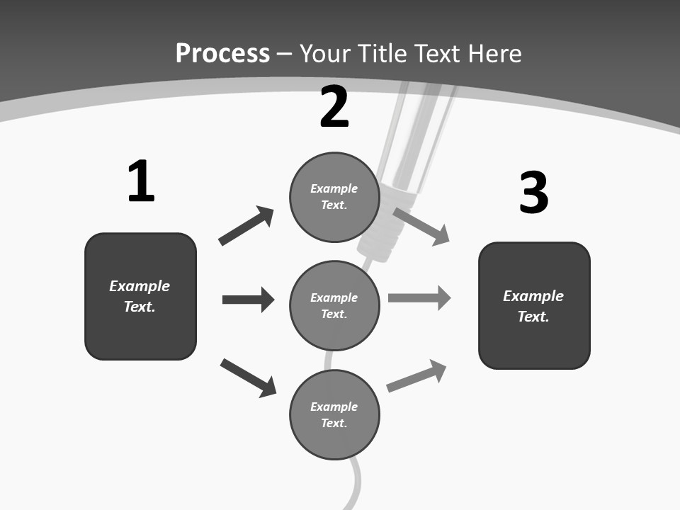 Information Performance White PowerPoint Template