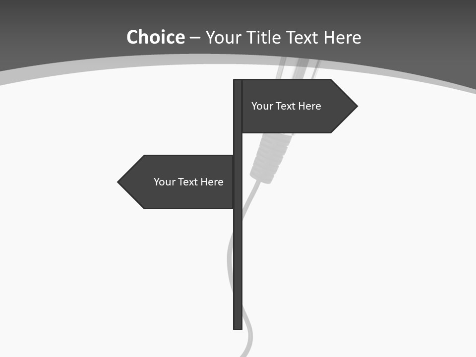 Information Performance White PowerPoint Template