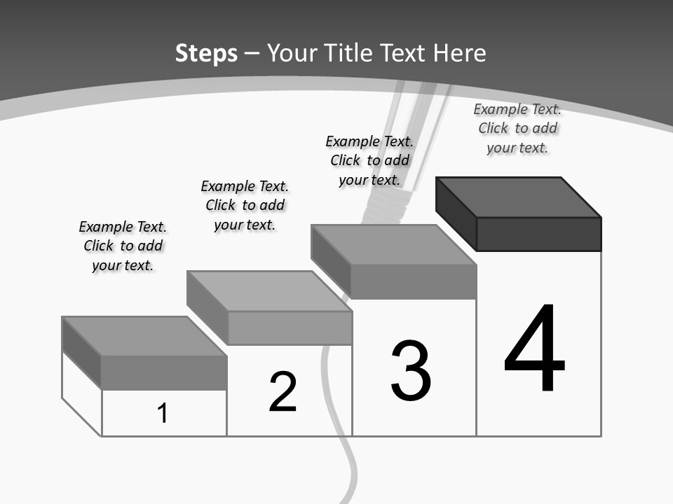 Information Performance White PowerPoint Template