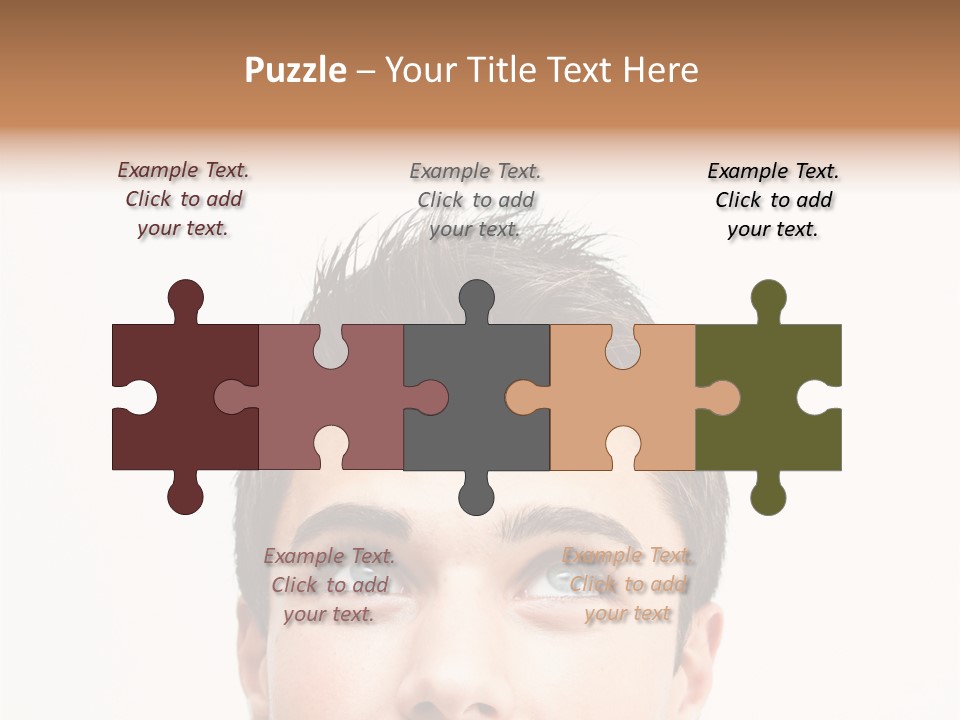 Expression Hair Business PowerPoint Template