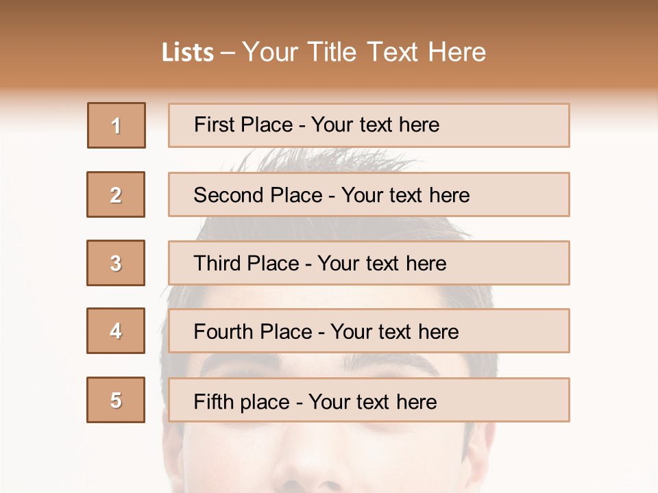 Expression Hair Business PowerPoint Template