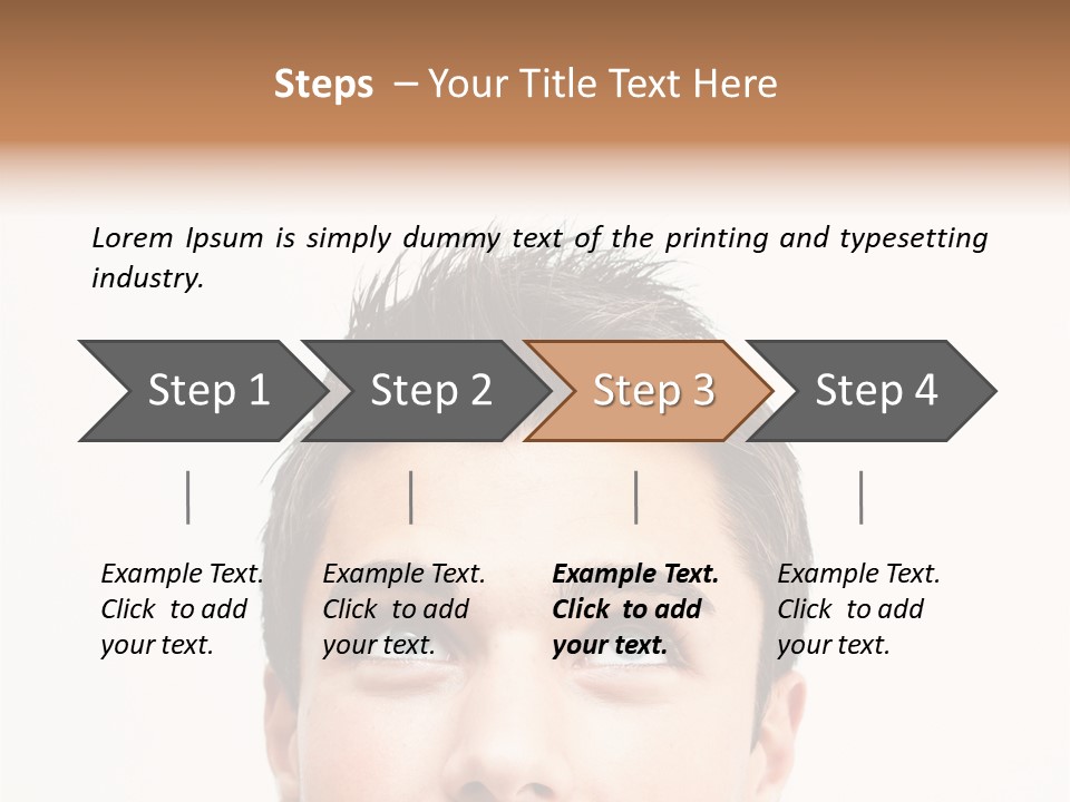 Expression Hair Business PowerPoint Template