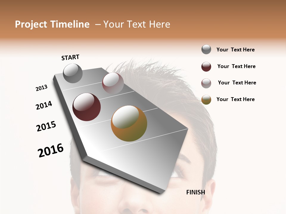 Expression Hair Business PowerPoint Template