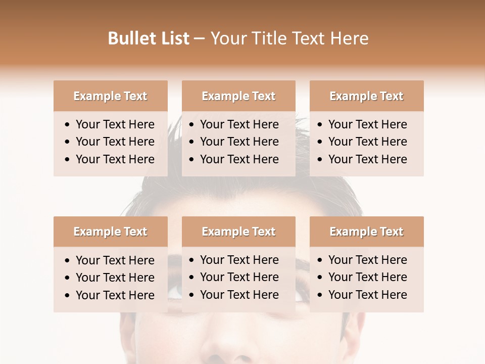 Expression Hair Business PowerPoint Template