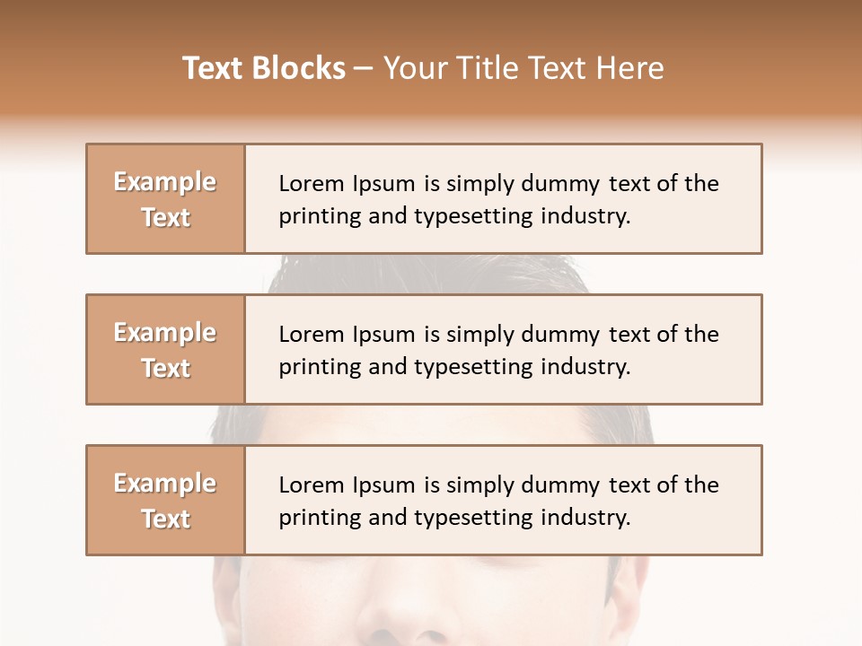Expression Hair Business PowerPoint Template