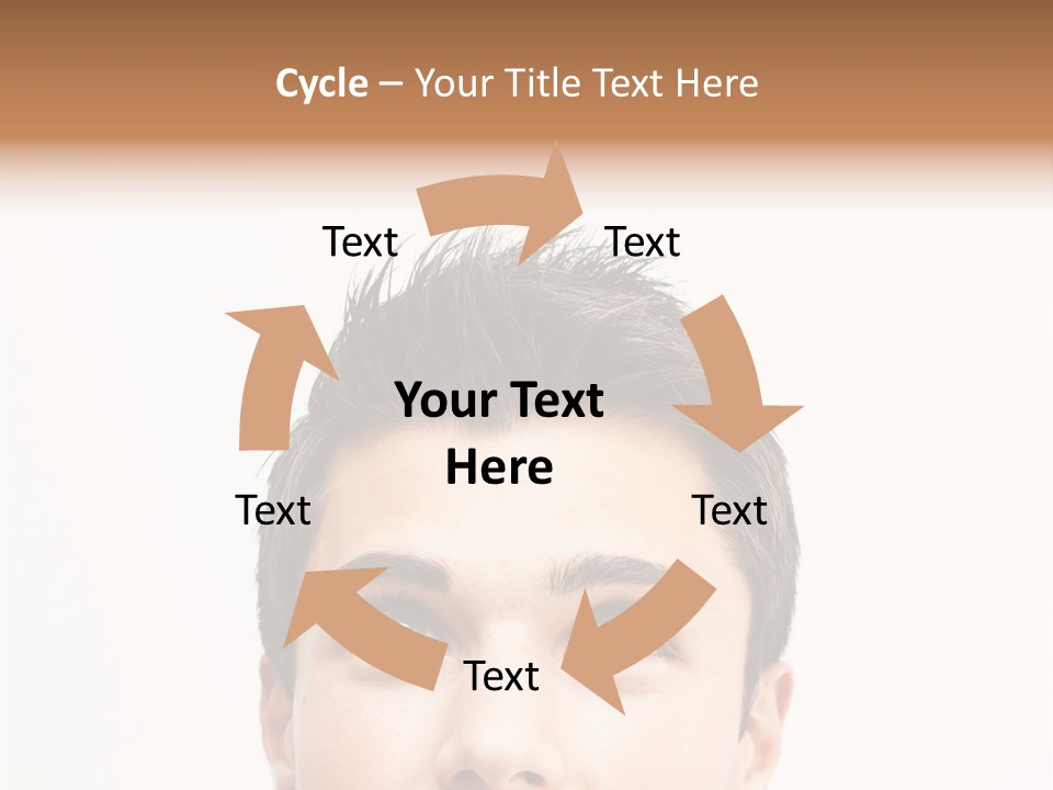 Expression Hair Business PowerPoint Template