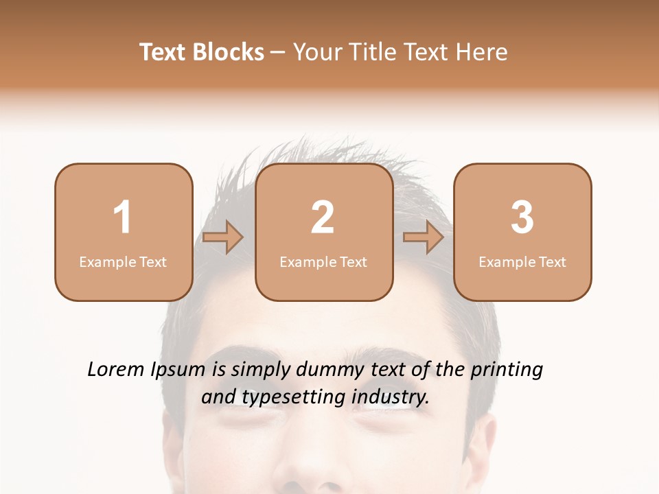 Expression Hair Business PowerPoint Template